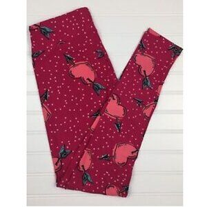 NWT LulaRoe OS Leggings Hearts Arrow Valentine Day Love Wedding Women One Size